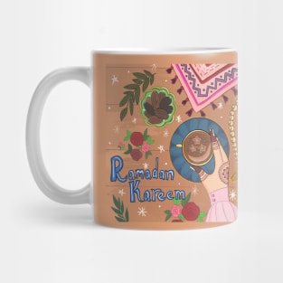 Ramadan Kareem Iftar illustration Mug